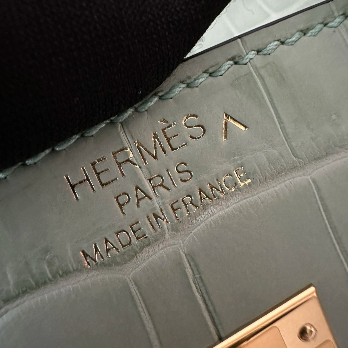 HERMÈS KELLY 28 VERT D'EAU ALLIGATOR – LIMITIERTE AUFLAGE