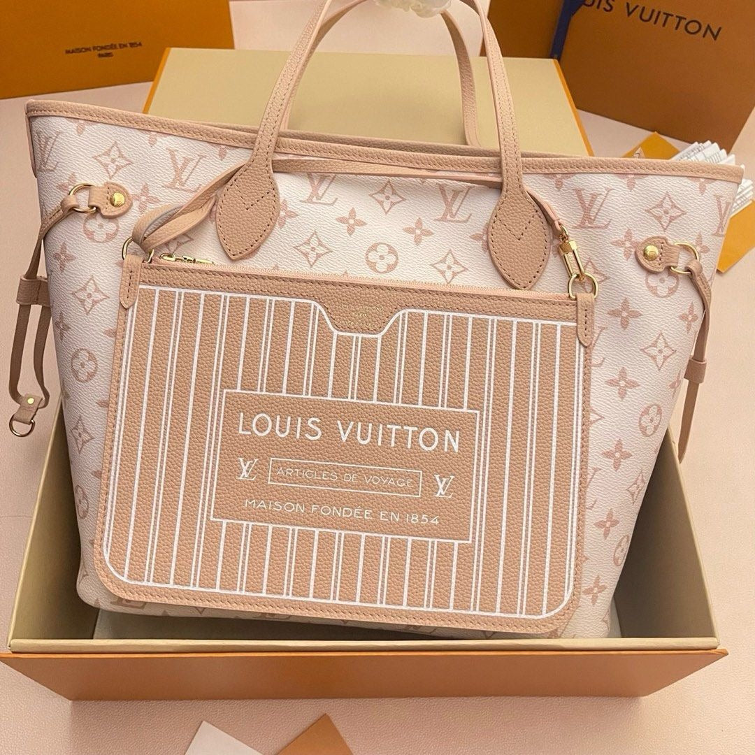 NEVERFULL INSIDE OUT MM TASCHE VON LOUIS VUITTON